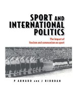 Sport and International Politics: Impact of Facism and Communism on Sport - Pierre Arnaud, Professor Jim Riordan