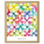 X Marks the Spot: GreenThanks -- Thank You Notecards made from uncoated eco-friendly paper decorated with contemporary designs & illustrations - Maria Carluccio