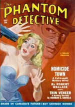 The Phantom Detective - Homicide Town - Fall, 1950 55/2 - Robert Wallace