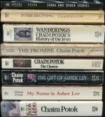 Lot of 8 books - Zebra and Other Stories, In The Beginning, Wanderings, The Promise, The Chosen, The Gift of Asher Lev, My Name is Asher Lev, The Book of Lights - Chaim Potok