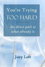 You're Trying Too Hard: The Direct Path to What Already Is - Joey Lott