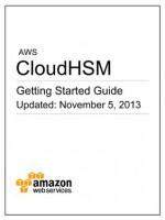 AWS CloudHSM Getting Started Guide - Amazon Web Services