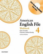 American English File 4 Workbook: with Multi-Rom - Clive Oxenden, Christina Latham-Koenig, Paul Seligson