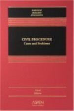 Civil Procedure: Cases and Problems - Barbara Allen Babcock, Toni M. Massaro