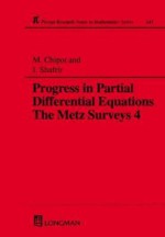 Progress in Partial Differential Equations - Michel Chipot, I. Shafrir