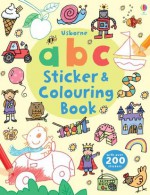 ABC Sticker and Colouring Book (Usborne Colouring Book + Stickers) - Jessica Greenwell, Stacey Lamb