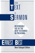 From Text to Sermon - Ernest Best