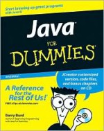 Java for Dummies [With CDROM] - Barry Burd