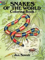 Snakes of the World Coloring Book - Jan Sovak