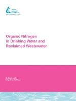 Organic Nitrogen in Drinking Water and Reclaimed Wastewater - Paul Westerhoff, Wontae Lee, Jean-Philippe Croue