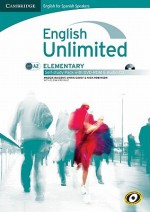 English Unlimited For Spanish Speakers Elementary Self Study Pack (Workbook With Dvd Rom And Audio Cd) - Maggie Baigent, Chris Cavey, Nick Robinson