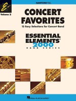 Concert Favorites Vol. 2 - Baritone T.C.: Essential Elements 2000 Band Series - Michael Sweeney