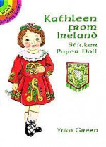 Kathleen from Ireland Sticker Paper Doll - Yuko Green