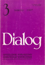 Dialog, nr 3 (484) / marzec 1997 - Krzysztof Piesiewicz, Krzysztof Kieślowski, Urs Widmer, Redakcja miesięcznika Dialog, Rafał Maciąg, Manfred Karge