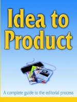 Idea to Product: A Complete Guide to the Editorial Process - Beckian Fritz Goldberg