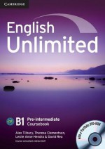 English Unlimited Pre Intermediate Coursebook With E Portfolio - Alex Tilbury, Theresa Clementson, Adrian Doff, Leslie Anne Hendra, David Rea