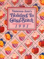 Holidays in Cross-Stitch 1991 - Leisure Arts, Oxmoor House