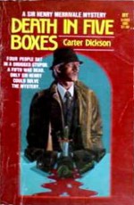 Death in Five Boxes - Carter Dickson