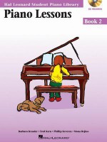 Piano Lessons Book 2 - Book/Enhanced CD Pack: Hal Leonard Student Piano Library - Snyder Audrey, Phillip Keveren, Fred Kern, Mona Rejino