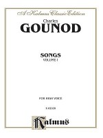 Songs, Vol 1: High Voice (French Language Edition) - Charles Francois Gounod