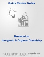 MCAT Inorganic and Organic Chemistry Mnemonics (Quick Review Notes) - F. Smith, Examville Staff