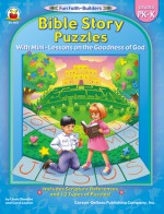 Bible Story Puzzles, Grades PK - K: With Mini-Lessons on the Goodness of God - Linda Standke, Carol Layton