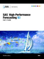 SAS High-Performance Forecasting 9.1 User's Guide - SAS Institute, SAS Institute