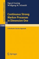 Continuous Strong Markov Processes in Dimension One: A Stochastic Calculus Approach - Sigurd Assing, Wolfgang M. Schmidt