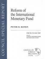 Reform of the International Monetary Fund - Peter B. Kenen