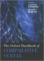 The Oxford Handbook of Comparative Syntax - Guglielmo Cinque