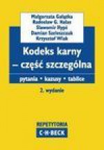 Kodeks karny - część szczególna - Krzysztof Wiak, Małgorzata Gałązka, Radosław Hałas, Sławomir Hypś, Damian Szeleszczuk