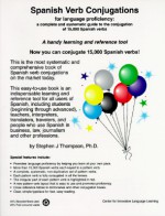 Spanish Verb Conjugations for Language Proficiency: A Complete and Systematic Guide to the Conjugation of 15,000 Spanish Verbs - Stephen Thompson