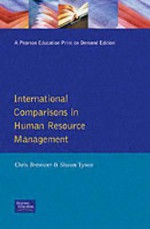 International Comparisons in Human: Resource Management - Shaun Tyson