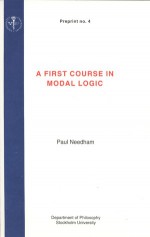 A First Course in Modal Logic - Paul Needham