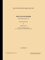 The Iliad of Homer Part Four: Books 19-24 - Stephen G Daitz