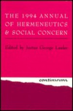 Continuum: The 1994 Annual of Hermeneutics and Social Concern - Justus George Lawler