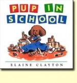 Pup in school - Elaine Clayton