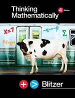 Thinking Mathematically Value Pack (Includes Student Solutions Manual and Study Pack & CD Lecture Series) - Robert F. Blitzer