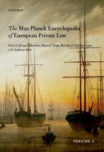 Max Planck Encyclopedia of European Private Law - Jürgen Basedow, Klaus J. Hopt, Reinhard Zimmermann