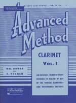 Rubank Advanced Method - Clarinet Vol. 1 - Voxman Himie, William Gowe, Voxman Himie