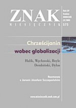 Miesięcznik Znak, numer 575 (kwiecień 2003) - Redakcja miesięcznika Znak