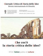 Giornale Critico Di Storia Delle Idee No.8/2012 - Sebastiano Ghisu, Andrea Tagliapietra