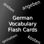 German Vocabulary Flash Cards: Essential Verbs (1000 verbs and definitions) - Joel Lehman