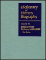 British Prose Writers, 1660-1800 (Dictionary of Literary Biography) - Donald T. Siebert