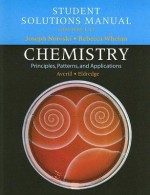 Student Solutions Manual, Chemistry, Chapters 1-13 - Bruce A. Averill, Joseph Noroski, Patricia A. Eldredge