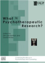 What is Psychotherapeutic Research? (UKCP) - Del Loewenthal, David Winter