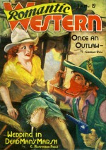 Romantic Western - Once an Outlaw - January 1938 - Charles Daw, E. Hoffmann Price