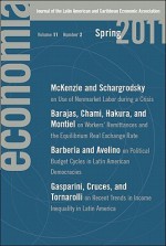 Economia, Volume 11, Number 2: Journal of the Latin American and Caribbean Economic Association - Raquel Bernal, Ugo Panizza, Roberto Rigobon, Rodrigo Soares