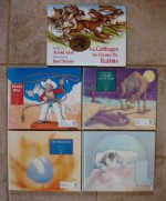 Rabbit Ears Storybook Classics: Set of 5 Hardcover Books (The Tale of Peter Rabbit ~ Pecos Bill ~ How the Camel Got His Hump ~ Thumbelina ~ The Cabbages Are Chasing the Rabbits) - Beatrix Potter, Rudyard Kipling, Hans Christian Andersen, Brian Gleeson, Arnold Adoff