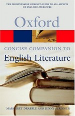 The Concise Oxford Companion to English Literature - Margaret Drabble, Jenny Stringer